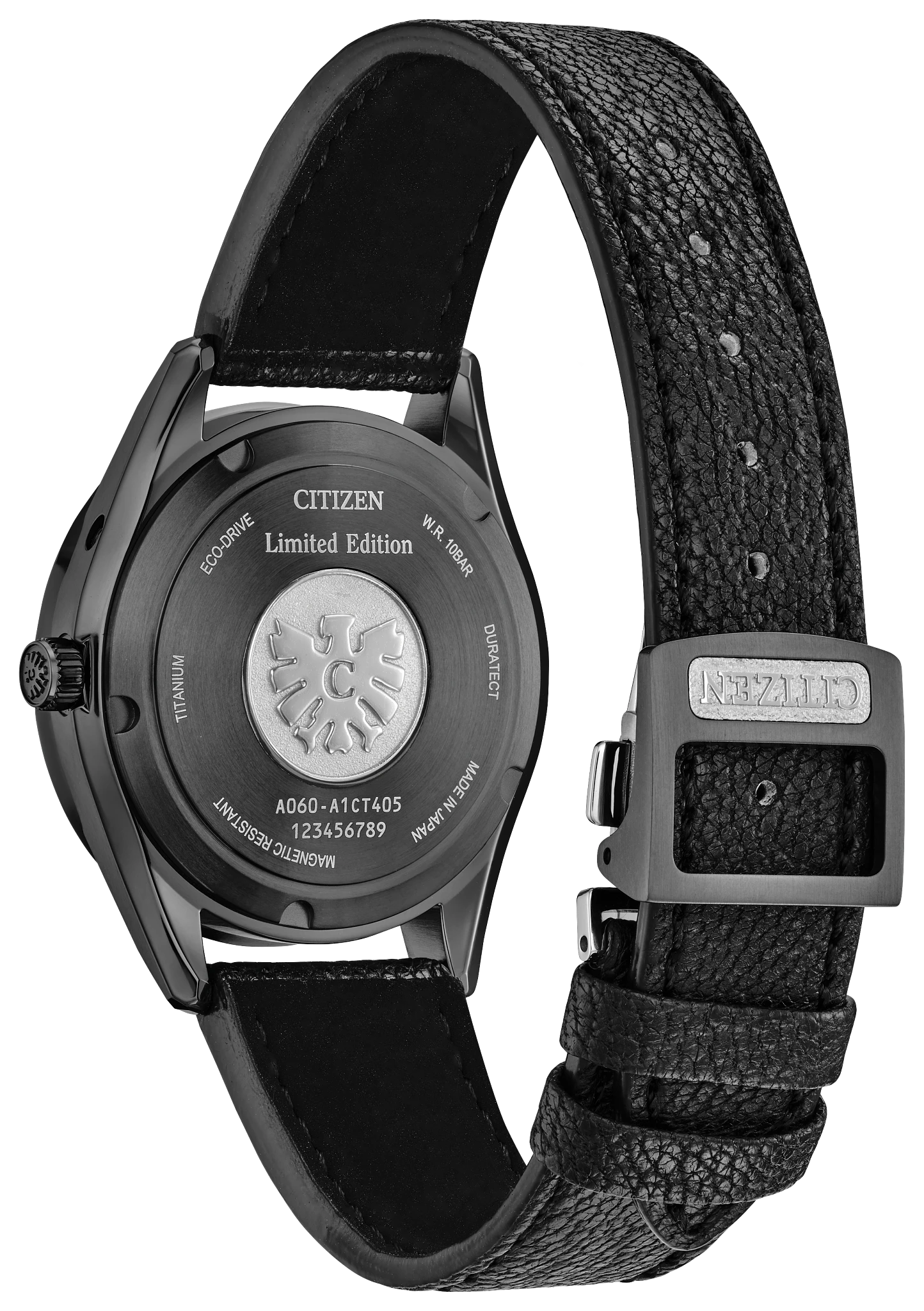 The CITIZEN Brown Dial Leather Strap AQ4106-18X | CITIZEN